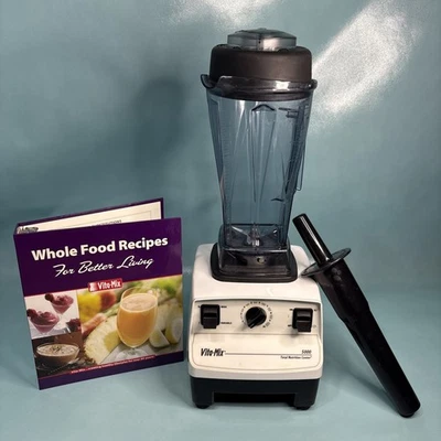 Vitamix 5000 Центр Общего Питания Профессиональная Модель Блендера с Плунжером РАБОТАЕТ - Изображение 1 из 4