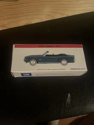 1969 Chevrolet Camaro SS 2001 Reader's Digest 1:64 Scale Diecast Green - Image 1 of 4