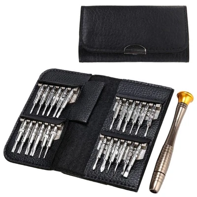 Feinmechaniker Präzision Set 25 in 1 Magnet Schlitz Kreuz Torx Stern Reparatur - Bild 1 von 4