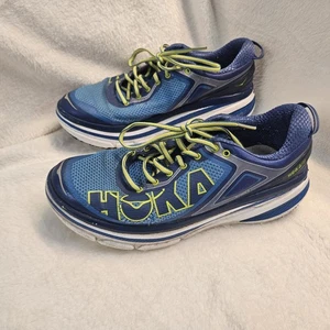Hoka One One Bondi 4 Straßenlauf Komfort Schuhe Turnschuhe Herren Größe 9 - Bild 1 von 11