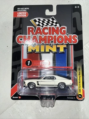 Ford Mustang Boss 302 1969 edición limitada Racing Champions 2025 como nuevo  Foto 1 de 4