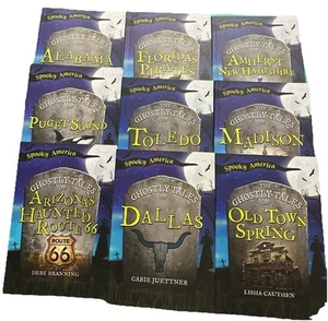 SPOOKY AMERICA: The Ghostly Tales of…(Lot Of 9) Paperbacks - Picture 1 of 10