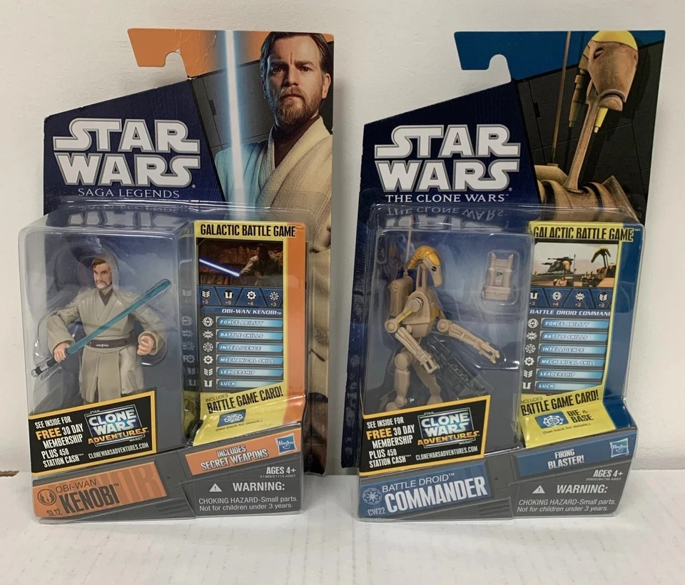 Star Wars Clone Wars - Battle Droid Commander CW22 - 2011 Hasbro MOC