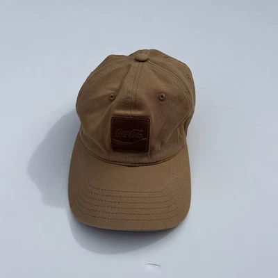 Sombrero Coca-Cola Marrón Años 80 Vintage Coca-Cola Retro Foto 1 de 4