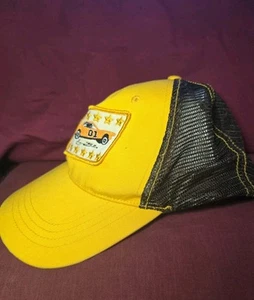 General Lee Truckermütze mit Druckknopflasche gelb und braun Netzrücken Asse & Achter - Bild 1 von 5