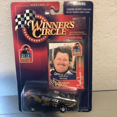 John Force Winners Circle Castrol GTX 1998 Elvis Mustang 1/64 - Image 1 of 4