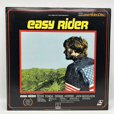 Easy Rider Laserdisc Peter Fonda, Dennis Hopper, Jack Nicholson Foto 1 de 4