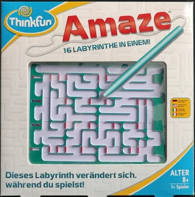Amaze 16 Labyrinthe in einem von Thinkfun ab 8 Jahren vollständig - Bild 1 von 4