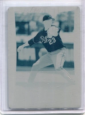 Bowman 2009 - Zack Greinke - Placa de impresión cian 1 de 1 #88 - Kansas City Royals Foto 1 de 2