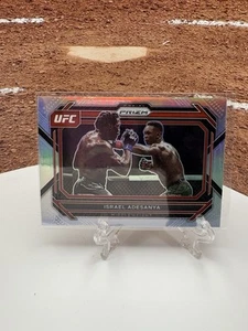 2023 Panini Prizm UFC - Prizm Refractor #82 Israel Adesanya - Picture 1 of 2