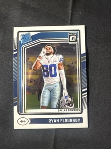 Ryan Flournoy 2024 Donruss Optic Base Rated Rookie RC #288 Cowboys - Picture 1 of 2