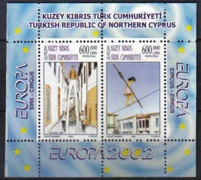 Chipre 2002 ☀ Sellos Europa - Circo ☀ MNH** Foto 1 de 1