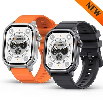 2025 KOSPET PULSE Smartwatch Herren & Damen Pulsmesser 1,96" AMOLED