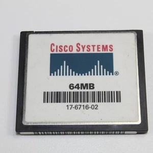Cisco Systems Compact Flash Memory Card 64MB CIS00-01186-514CA For Camera - Picture 1 of 2