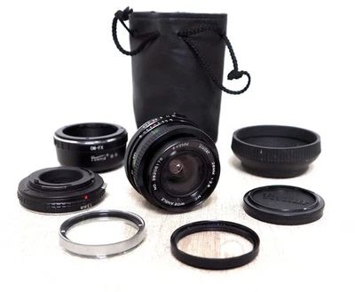 FUJIFILM FUJI FX X-Mount DSLR fit 28mm Wide Macro Close Up Lens X-T1 X-E2 X-Pro1 - Image 1 of 4