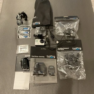 GoPro Hero 3 Black Edition Video Camera with Accessories - Picture 1 of 2