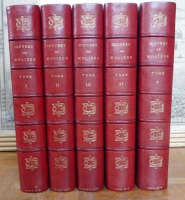 Oeuvres de Molière 1878 5/5 - Photo 1/4