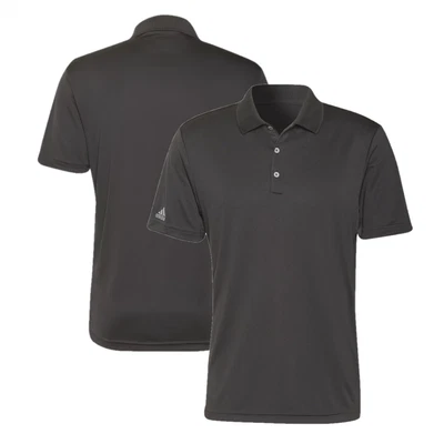 adidas Men's Polo Shirt Golf Performance Black Top - New - Image 1 of 3