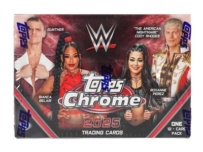 2025 TOPPS CHROME WWE WRESTLING BREAKER DELIGHT BOX - Image 1 of 4