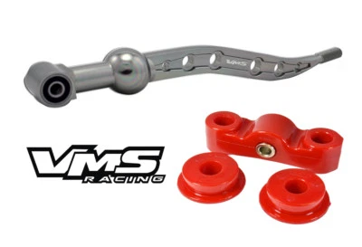 PLATA VMS RACING PALANCA DE CAMBIOS TIRO CORTO F+R BUJES DE POLIURETANO PARA HONDA CRX Foto 1 de 2
