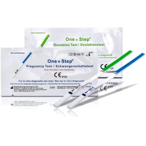 10 Ovulation + 10 Pregnancy Test Strips Home Urine Tests - One Step - Picture 1 of 11