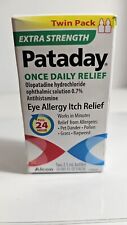 Pataday Extra Strength Once Daily Eye Allergy Relief 2.5ml 2 Pack $40 Retail