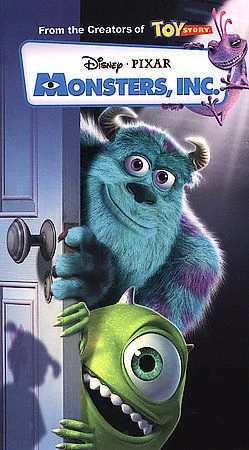 Monsters, Inc. (VHS, 2002, Clam Shell)