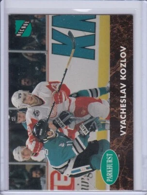 Vyacheslav Kozlov 1991 Parkhurst French Hockey Card 266 Grade MT - Image 1 of 2