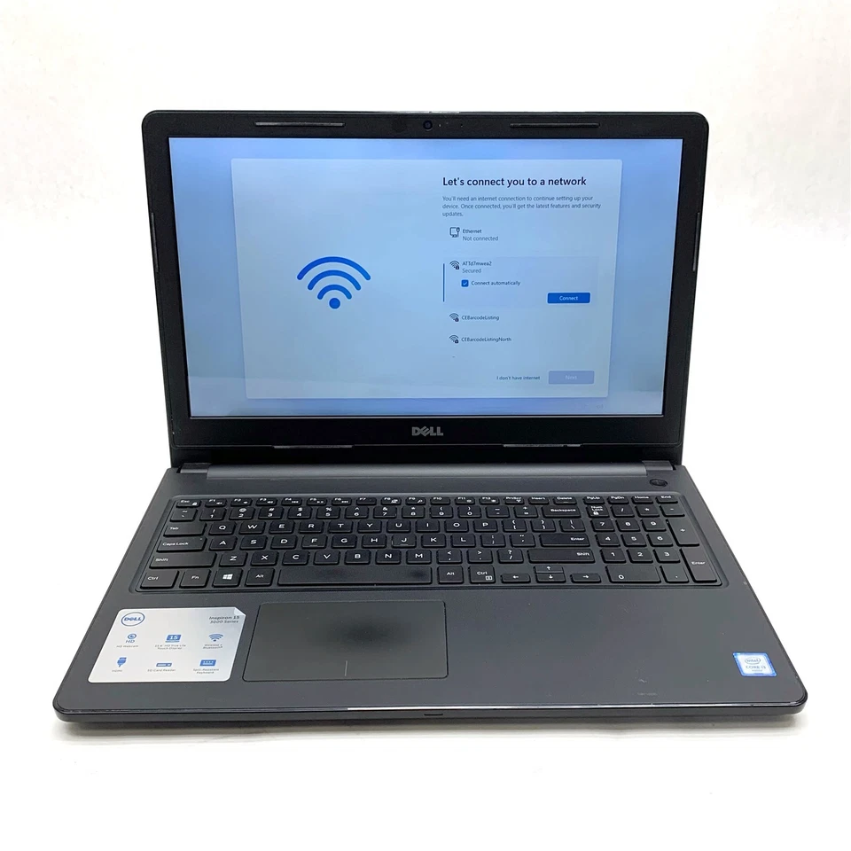 Dell Inspiron 15-3567 15.5" Touch HD Intel i3-6006U 2.00GHz 16GB 250GB SSD Win11 - Image 1 of 4