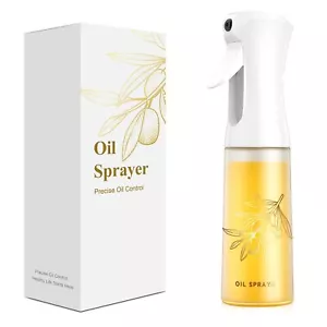 Oil Sprayer for Cooking -200ml Glass Olive Oil Sprayer - Oil Sprayer - Contin... - Picture 1 of 7