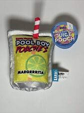 BOOZE HOUND : Margrrrita Juice Pooch : Bark Box Dog Toy  : Pool Boy BARKBOX NEW