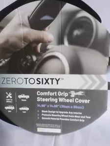 COMFORT GRIP STEERING WHEEL COVER 14.96 X 14.96 - Picture 1 of 2