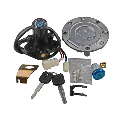 Juego de interruptores de encendido tapa de gas llave de bloqueo para YAMAHA Yzf R1 04-14 R6 06-16 MT01 Foto 1 de 4
