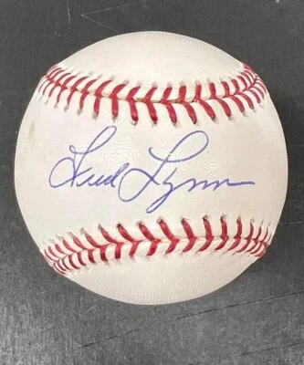 Fred Lynn Signed Official MLB Baseball Mvp Roy Autograph Boston Red Sox MLB COA - Image 1 of 4