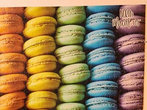 Nora's Macarons Puzzle 1000 Pezzi Colorati Gustosi Dolci Gustosi Gustosi Panetteria - Foto 1 di 13