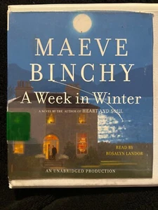 Shelf217 Audiobook~A Week in Winter- Maeve Binchy- Unabridged- 9 Discs - Picture 1 of 1