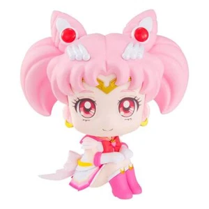 Genuine Pretty Guardian Sailor Moon Look Up PVC Statue Super Sailor Chibi Moo... - Picture 1 of 2