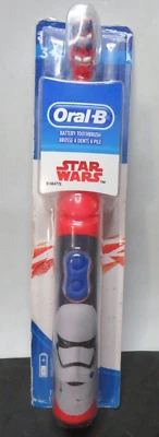 Oral-B Kid Star Wars Battery Power soft Toothbrush Stormtrooper 2018 - Image 1 of 4