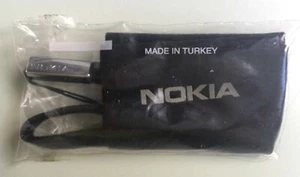 NOKIA accessori originale: cinturino e pezzuola pulisci schermo con logo Nokia - Zdjęcie 1 z 8