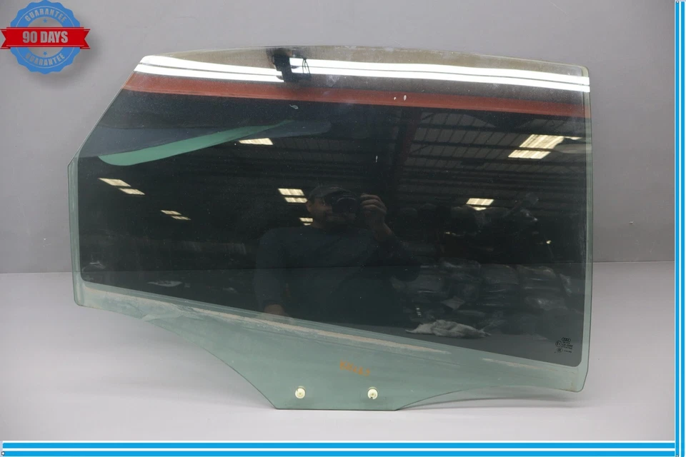 12-18 Audi A6 A6 Quattro S6 Puerta trasera derecha pasajero ventana cristal OEM Foto 1 de 4