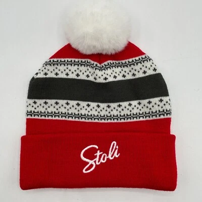 Burton Stoli Vodka Gorro Sombrero Gorra de Invierno Esquí Tablas de Snow Deportes de Invierno Foto 1 de 4