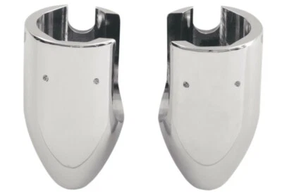 Harley-Davidson FL 2008-2013 tapa de eje delantero cromada Bullet de Drag Specialties Foto 1 de 4