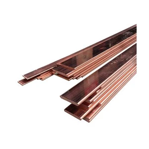 Mssoomm Copper Flat Bar 3mm x 15mm x 1000mm, C110 Copper Bus Bar 99% Copper T... - Picture 1 of 2
