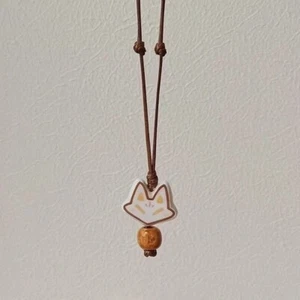 Collar Luz y Noche Amuleto Colgante Sariel Anime Artesanal Tejido Collar Cadena - Imagen 1 de 4