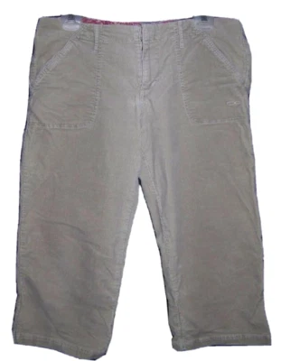 Womans sz 13 OP Corduroy Capris Pants Tan Color - Image 1 of 2