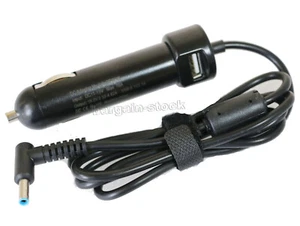 AC/DC Car Charger Adapter For HP ENVY x360 15-ed1000na 15-ee0002na 15-ee0000na - Picture 1 of 6