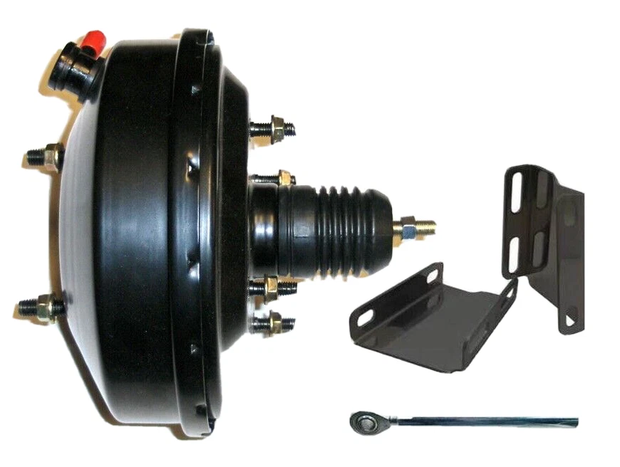 1960 1966 Chevy GMC Truck 9" Power Brake Booster Conversion Kit Disc Drum Black - Изображение 1 из 1