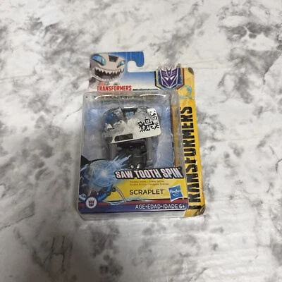 Transformers Cyberverse Scraplet Power of the Spark Saw Tooth Spin Action Figure - Image 1 of 4