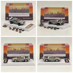 DCM 1:64 Back to the Future Time Machine DMC-12 Diecast Modellauto Sammlung - Bild 1 von 17