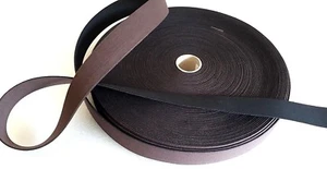 CORREAS ELÁSTICAS NEGRAS/MARRONES FUERTES POR METRO 38 MM CALIDAD TALABARTERÍA, CINTURONES ARTESANALES# - Imagen 1 de 4